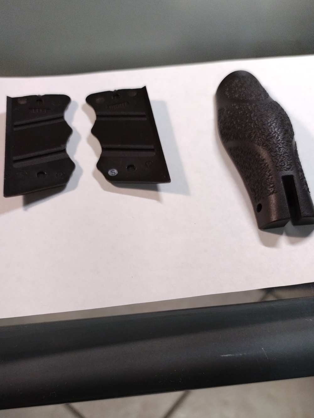 HK VP9 Size Large - Black Replacement Grip Panels and Back Strap
